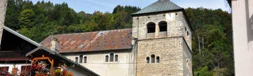 Eglise Sainte Agathe à Queige