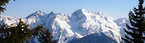 La Croix de Coste à partir du col de la Forclaz