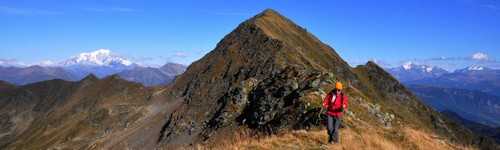 Randonnée dans le Beaufortain, sentier de crête