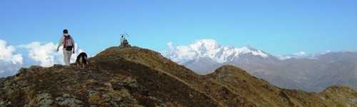 Le Mont Mirantin depuis Les Chappes