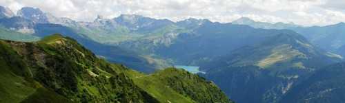 Le Pas d'Outray à partir du Plan du Mont