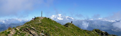 Le Mont Mirantin depuis Plan Villard