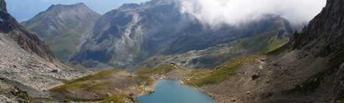 Le lac de Presset depuis Treicol