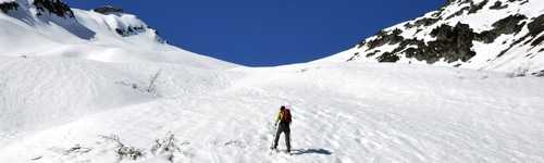 Le col de la Louze depuis Saint Guerin