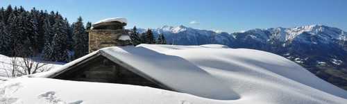 Randonnées en raquettes dans le Beaufortain