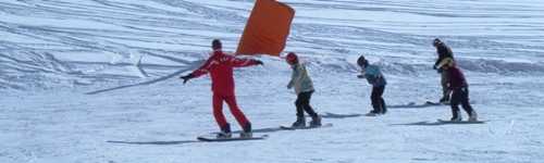 Le ski alpin dans le Beaufortain