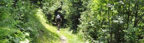 Le vtt dans le Beaufortain